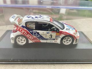 Maqueta Peugeot 206 WRC Luis Monzón 1/43