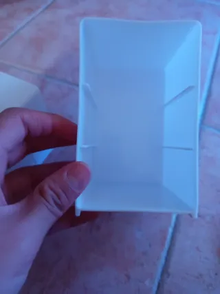 Cassettiera 3 cassetti bianca