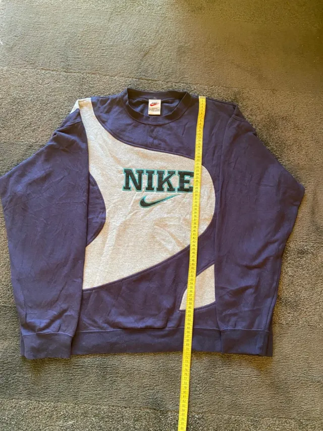 Sudadera Nike Vintage 90s Crewneck Azul/Gris