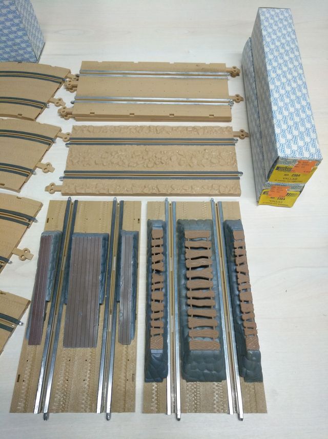 Lote Pistas y accesorios Scalextric STS