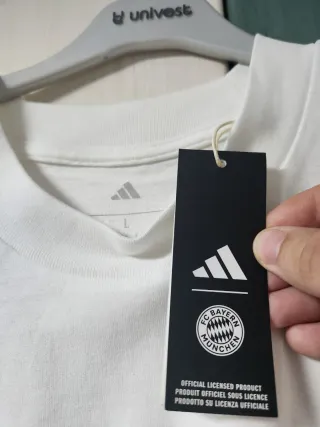 Camiseta Adidas Bayern Múnich Blanca
