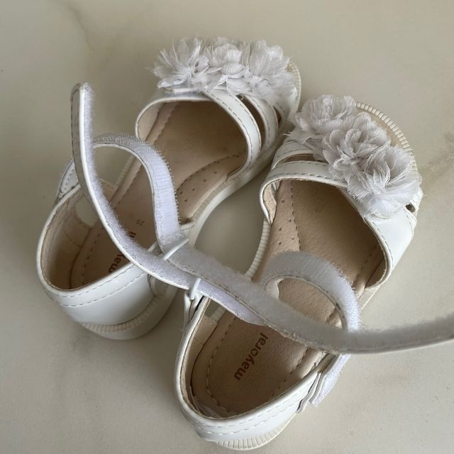 Sandalias Mayoral Niña Blancas Talla 25