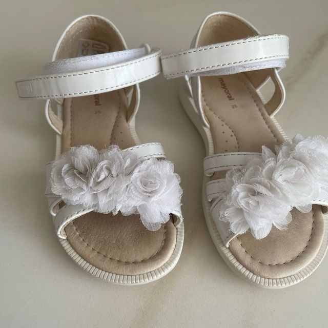 Sandalias Mayoral Niña Blancas Talla 25