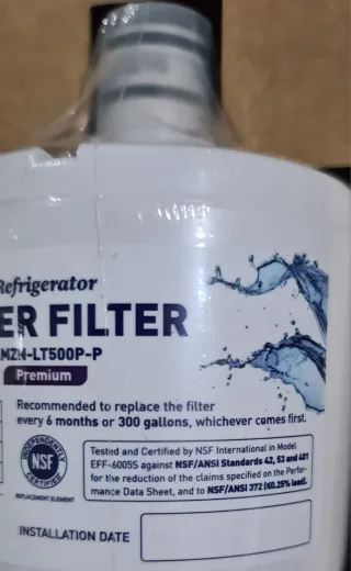Filtro de agua para frigorífico AmazonBasics