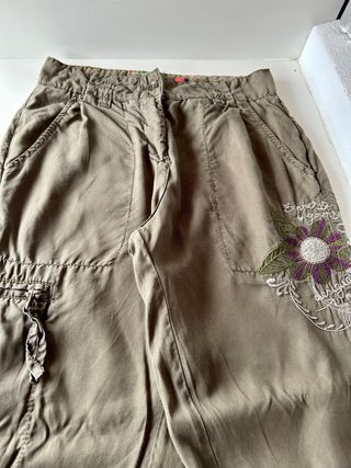 Pantalón cargo verde militar