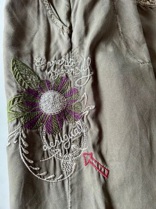 Pantalón cargo verde militar