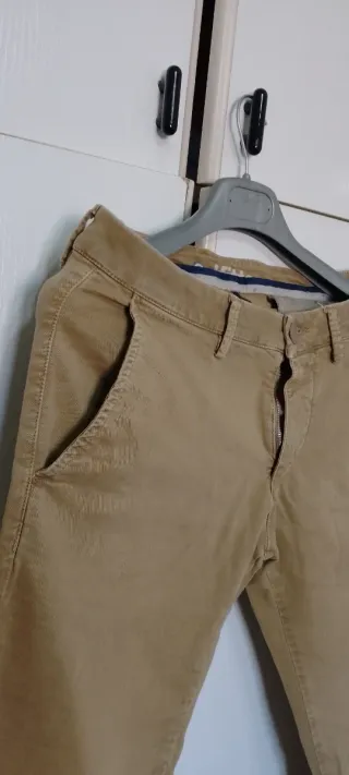 Pantaloni uomo beige