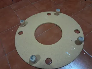 Base redonda para brasero