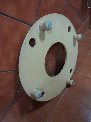 Base redonda para brasero