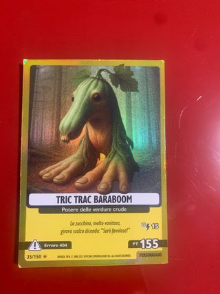 Carte Tric Trac Baraboom