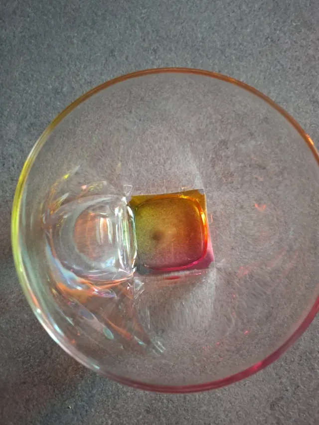 Organizer in plastica trasparente con tappo nuovo