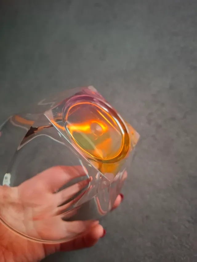 Organizer in plastica trasparente con tappo nuovo