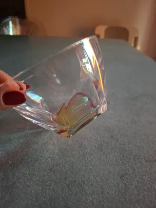 Organizer in plastica trasparente con tappo nuovo