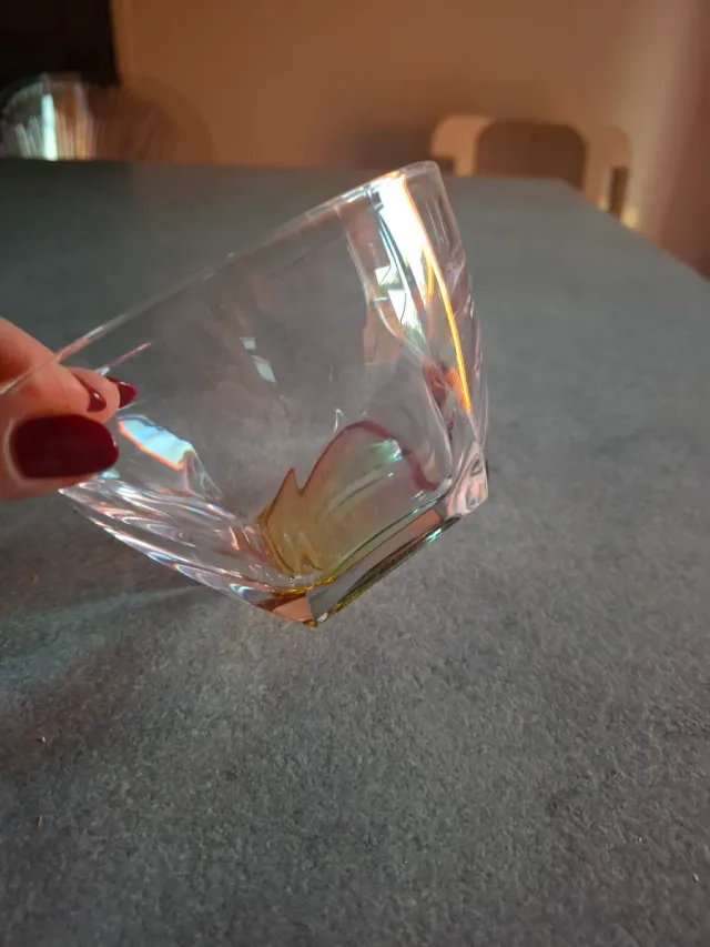 Organizer in plastica trasparente con tappo nuovo