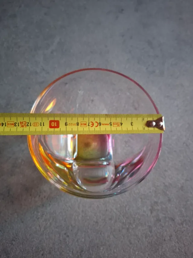 Organizer in plastica trasparente con tappo nuovo