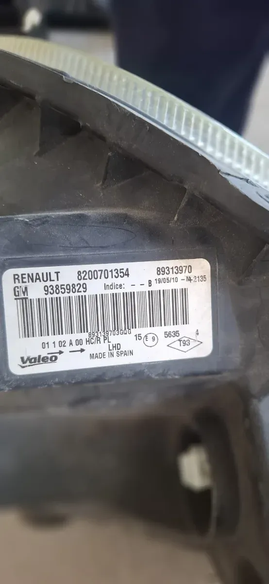 Faro para Opel, Renault, Nissan