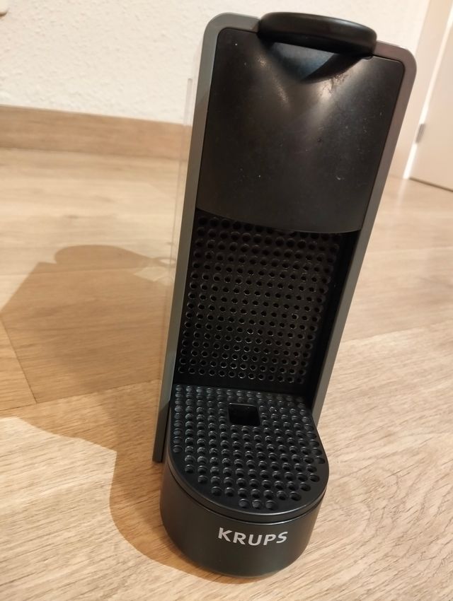 Cafetera Nespresso Krups Gris