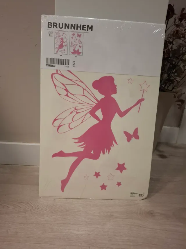 Pegatinas pared hada y mariposas IKEA