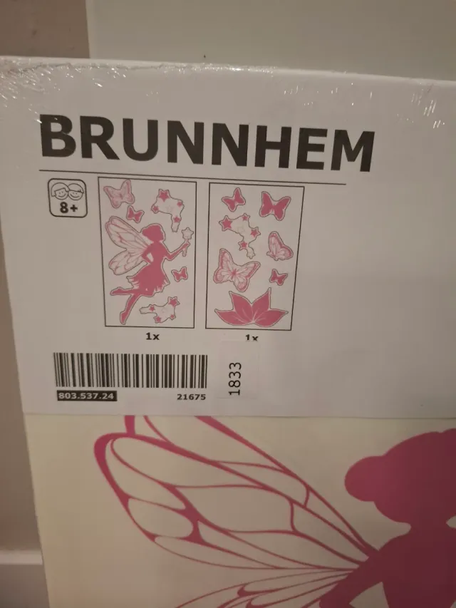 Pegatinas pared hada y mariposas IKEA