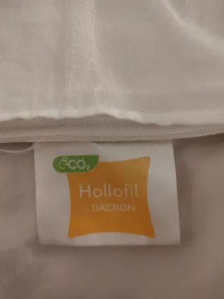 Funda almohada cama 90 algodón ecológico