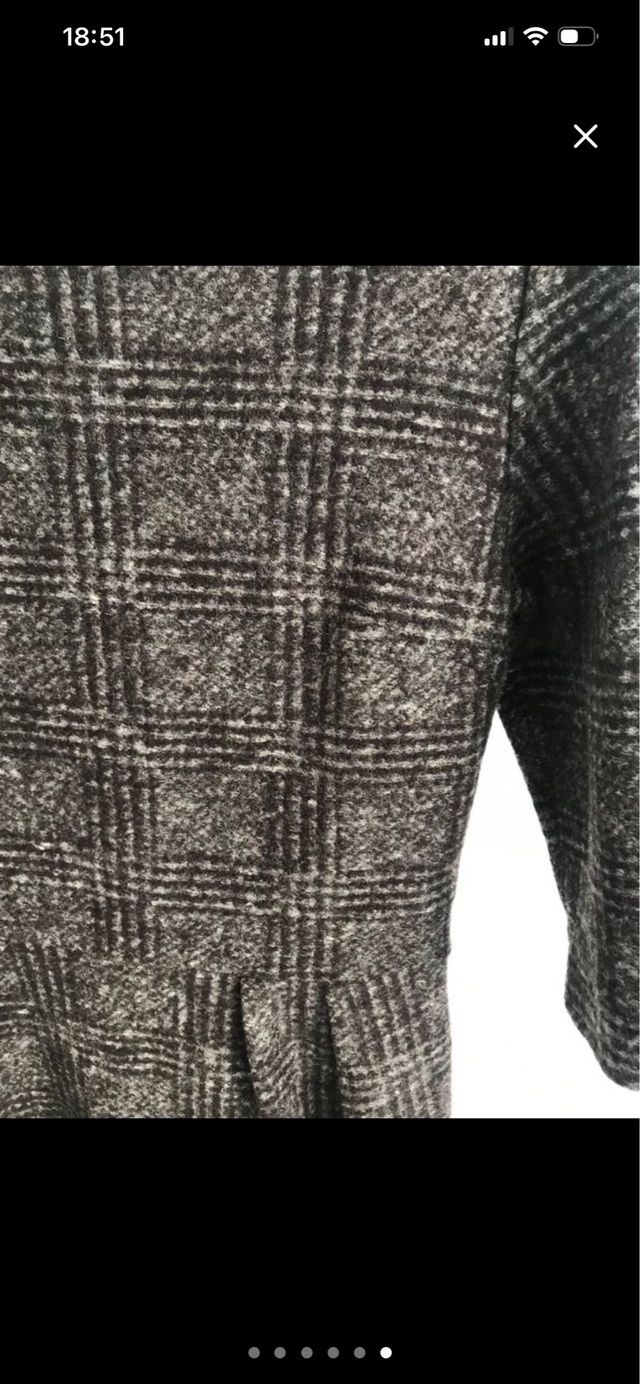 Vestido lana Javier Simorra Talla 38