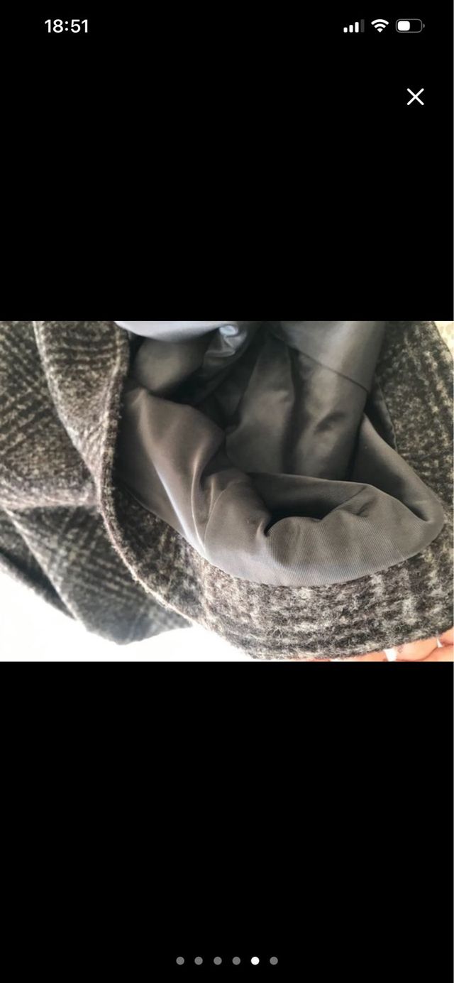 Vestido lana Javier Simorra Talla 38