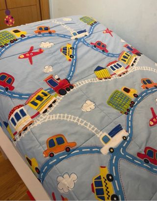 Edredón reversible infantil