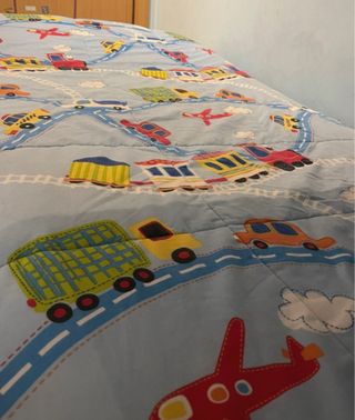 Edredón reversible infantil