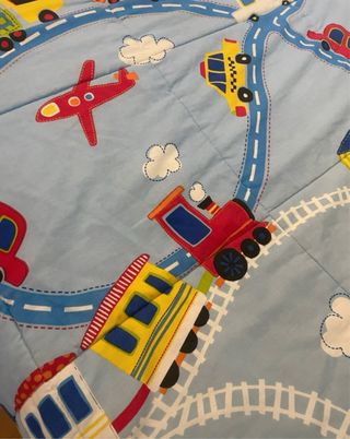 Edredón reversible infantil