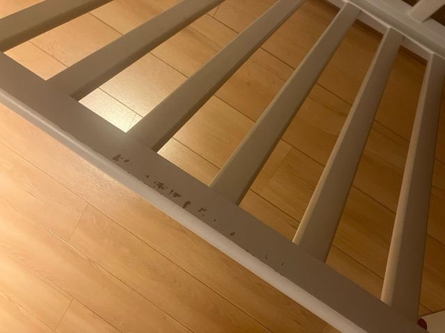 Cuna-cama IKEA Sundvik desmontada