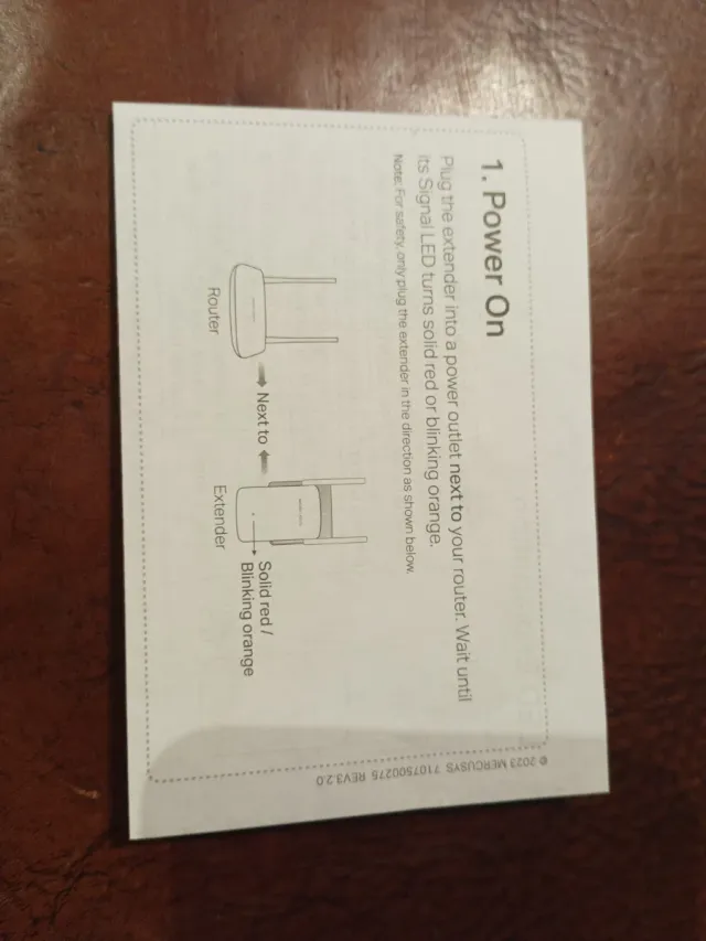 Range Extender Wi-Fi MERCUSYS