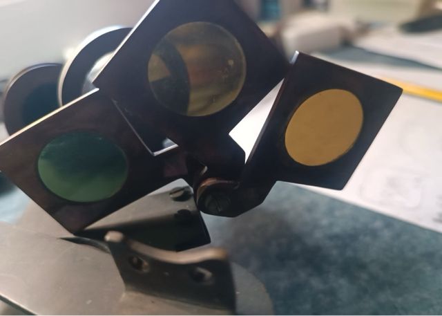 Sestante in ottone antico