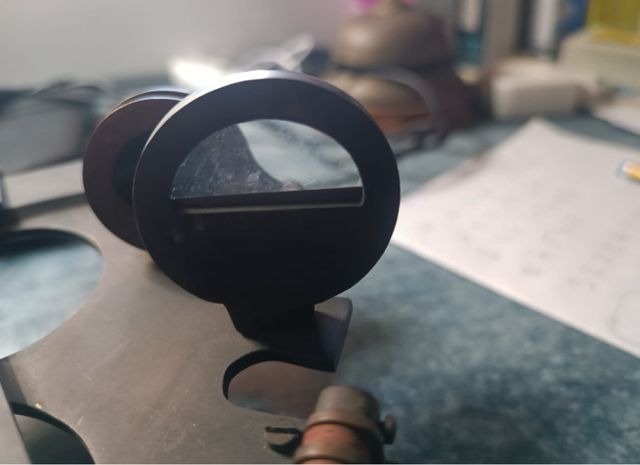 Sestante in ottone antico