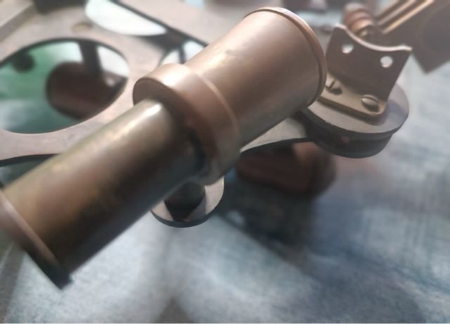 Sestante in ottone antico