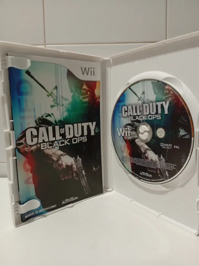 Pack 4 Juegos Call of Duty Wii + Accesorio