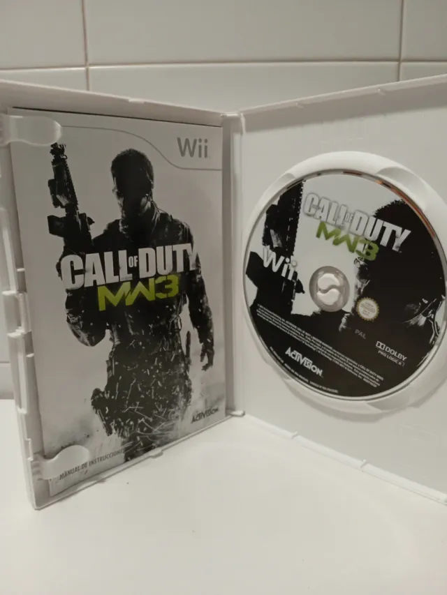 Pack 4 Juegos Call of Duty Wii + Accesorio