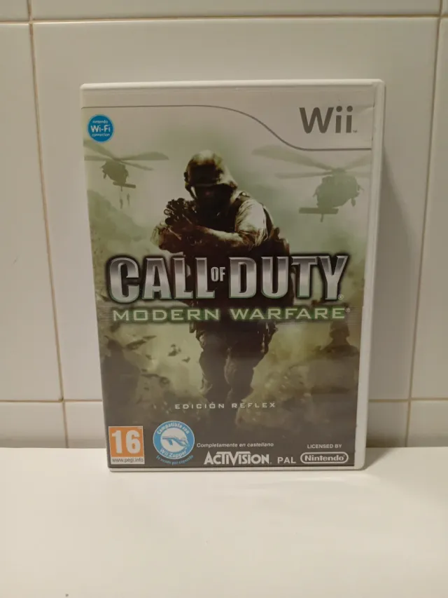 Pack 4 Juegos Call of Duty Wii + Accesorio