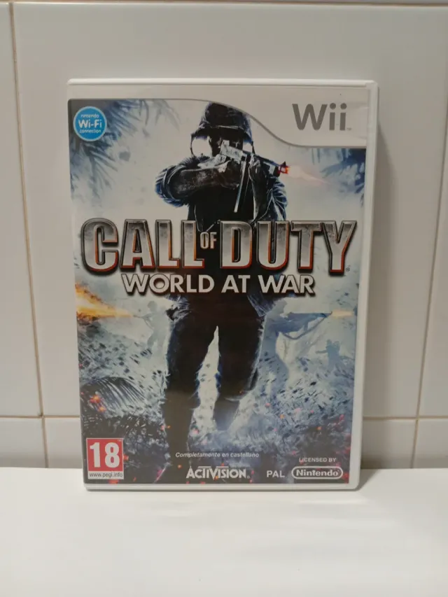 Pack 4 Juegos Call of Duty Wii + Accesorio