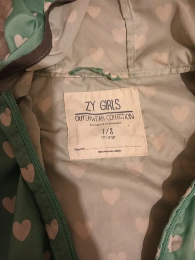 Conjunto 2 calças e casaco menina 7- 8 anos