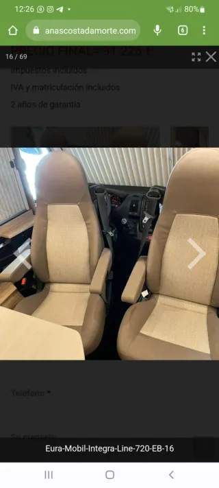 Euramobil 720 EB 2022