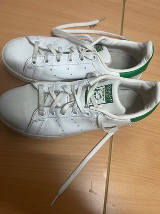 Zapatillas Adidas Stan Smith Blancas y Verdes