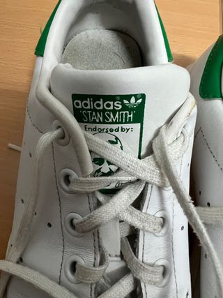 Zapatillas Adidas Stan Smith Blancas y Verdes