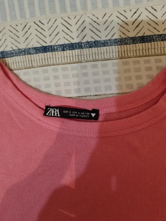 Jersey rosa manga corta