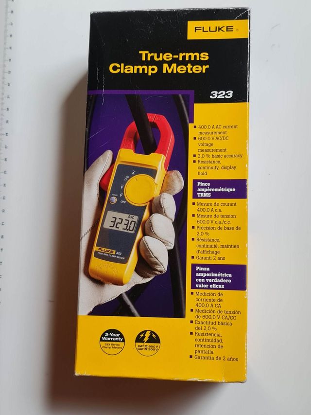 Pinza Amperimétrica Fluke 323 TRMS