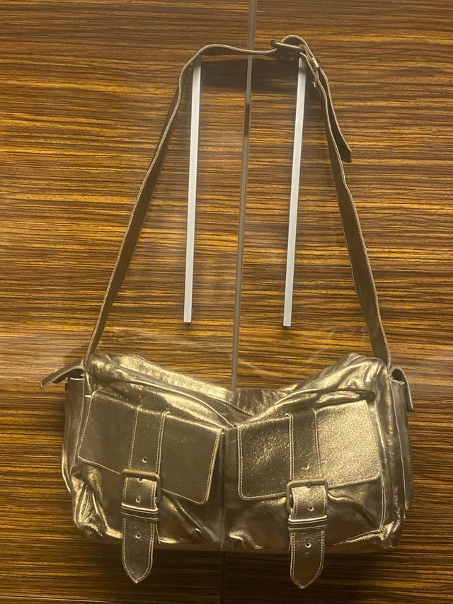 Bolso All Saints Piel Champán