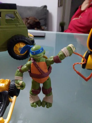 Tortugas Ninja Camión y Coche Amarillo no hago env