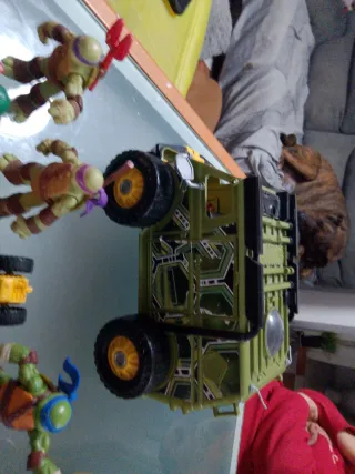 Tortugas Ninja Camión y Coche Amarillo no hago env