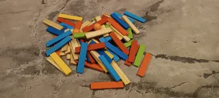 Juego de construcción de madera