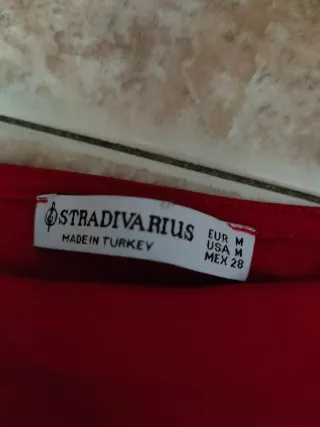 Camiseta elástica roja