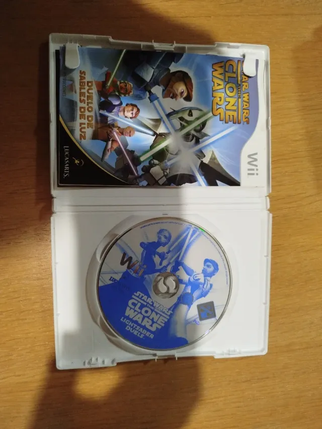 Star Wars The Clone Wars Lightsaber Duels Wii